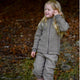 Mikk-Line Kinder Wolljacke aus Merinowolle Wool Jacket Melange Denver