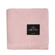 LullaLove Bambusdecke 120x100 cm Puderrosa