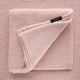 LullaLove Babydecke aus Merinowolle Puderrosa