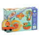 Djeco Puzzle für Kinder duo Fahrzeuge
