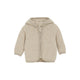 Huttelihut Kinderjacke mit Kapuze Camel Melange