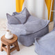 Wigiwama Sitzsack Heidelbeere Blau
