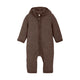 Huttelihut Baby Anzug Braun Melange