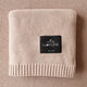 LullaLove Bambusdecke 80x100 cm Karamellbeige