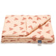 La Millou Baby Steppdecke Bambus Herzschlag Rosa L 110x140 cm