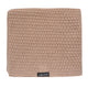 Lullalove Schmetterlingsdecke aus Merinowolle - karamellbeige