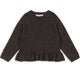 Konges Slojd Kaschmir-Pullover für Mädchen Cathy Brown Melange