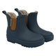 Mikk line TPR Kurzer Winter Gummistiefel Blaue Nacht Schuhe