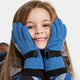 Didriksons Biggles Winter Fingerhandschuhe Saphirblau