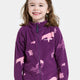 Didriksons Kinder Sweatshirt mit Reißverschluss Monte Winter Ocean Lila
