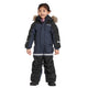 Didriksons Kinder Winteranzug Bjarven Navy
