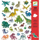 Djeco Kreativset Sticker Dinosaurier 160 Stk.