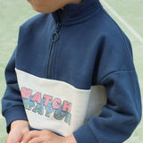 Konges Slojd Sweatshirt für Jungen halber Reißverschluss Lou Spellbound