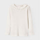 Lil' Atelier Mädchen Langarmshirt NMFRACHEL, Coconut Milk