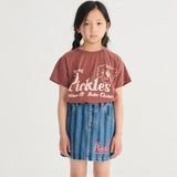 Bobo Choses Kinder T-Shirt mit kurzen Ärmeln Pickles The Dog