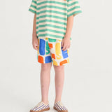 Bobo Choses Kinder Badehose Color all over swim board