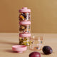 Liewood Baby Snack Behälter 4x100ml Kirsche Herz / Rosey
