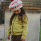 Konges Sløjd Kinder-Strickjacke Cathy Leek Green