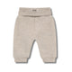 Huttelihut Kinder Wollfleece-Hose Camel Melange