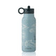 Liewood Kinder Bidon Falk Rennwagen / Strand blau 350ml