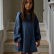 Lil Atelier Kleid Jeanskleid Loose Fit Nmfobello, Dark Blue Denim