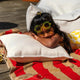 Wigiwama Zimmerdekoration Outdoor-Kissen Outdoor Block Cushion Terra