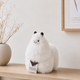 Inkari Kuscheltier Alpaka Naturals Ivory White 23 cm