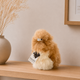 Inkari Kuscheltier Alpaka Monsterfluff Sandstone 23 cm