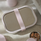 AYA&IDA Edelstahl Lunchbox 1000 ml Soft Rose