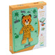 Djeco Magnetische Puzzles für Kinder Inzebox Safari