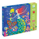 Djeco Kinder Mosaik Meerjungfrauen Kunst Set