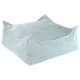 Wigiwama Square Baby Pouffe Ottoman Pfefferminzgrün