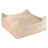 Wigiwama Square Baby Pouffe Ottoman Brown Sugar