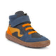 Froddo Barfußschuhe für Kinder, hoch, Tex Go Denim Orange