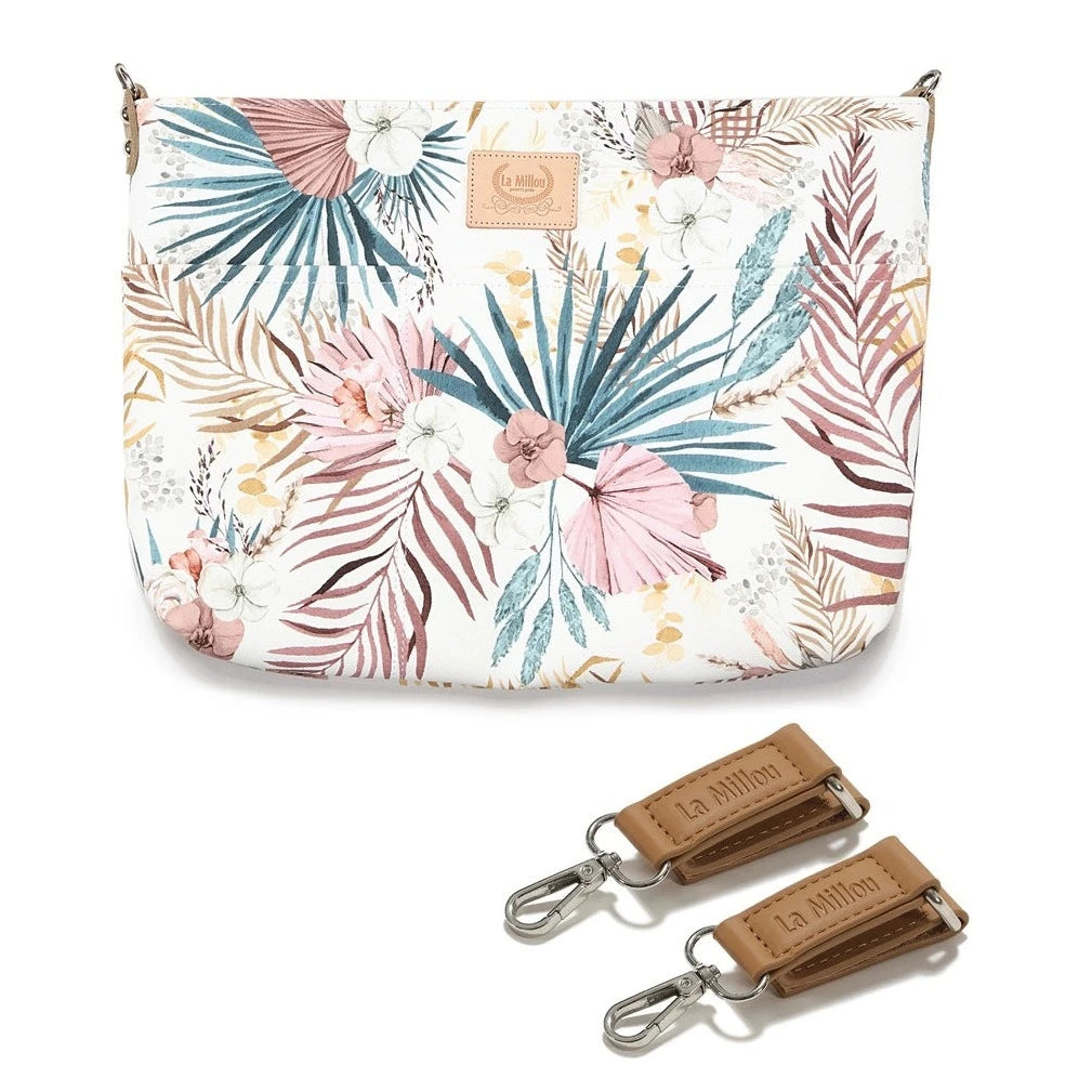 La Millou Kinderwagen Organizer Feeria Premium Boho Palms Light