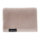 Lullalove Leichte Bambusdecke Mist Karamell 90 x 90 cm