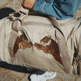 Konges Slojd Kinder-Wochenendtasche Feather grau