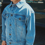 Konges Slojd Kinder-Jeansjacke Magot Denim Blu