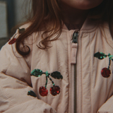 Konges Slojd Thermo-Bomberjacke Juno Pailletten Cameo rose
