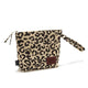 La Millou Wasserdichte Kosmetiktasche Leopard Creme von Magdalena Lamparska S