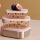 Liewood Lunchbox mit Unterteilung Arthur Tritan Cherry Heart / Rosey