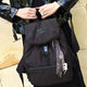 La Millou Rucksack für Mama Puffer BLACK