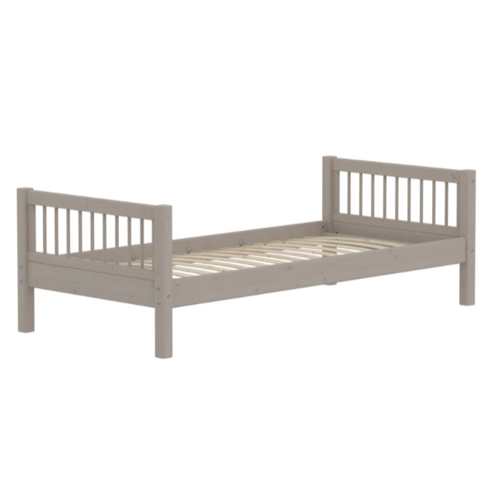 Flexa Classic Grey Washed Kiefer Einzelbett für Kinder