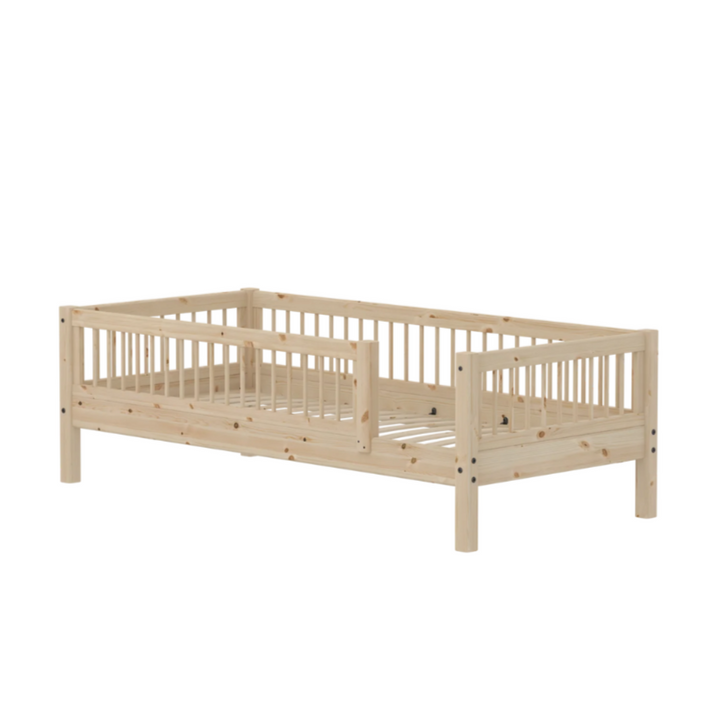 Flexa Einzelbett mit Sicherheitsgitter Classic Pine