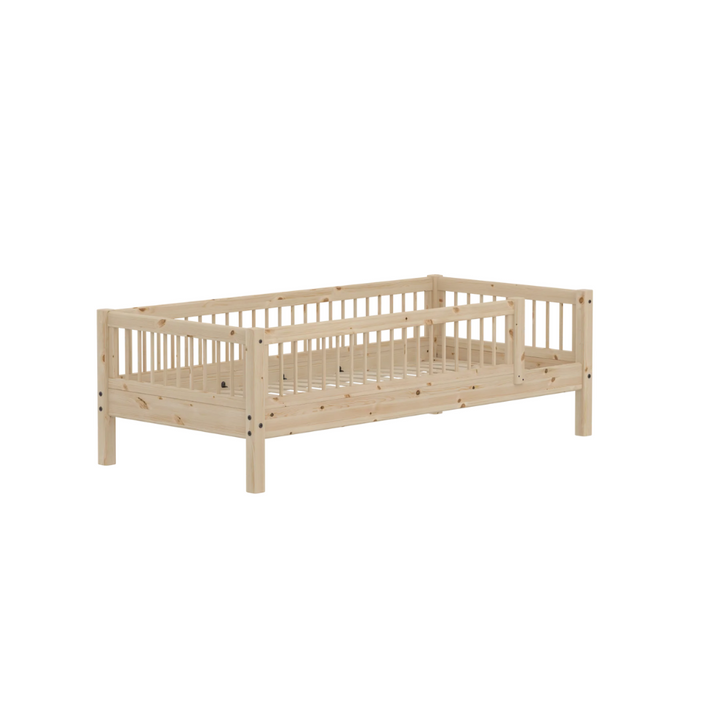 Flexa Einzelbett mit Sicherheitsgitter Classic Pine