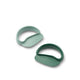 Liewood Kinderbesteck sichere Kindermesser 2er-Pack Riven Peppermint Garden Green