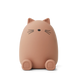 Liewood Baby-Sparschwein Katze dunkelrosa