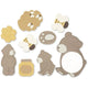 That's mine Baby Bear 9er-Pack Badespielzeug