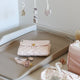 Cam Cam Copenhagen Wickelunterlage gesteppt Classic Stripes Rose
