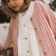 Lil' Atelier Strickpullover für Mädchen Misty Rose NMFFABIOLA